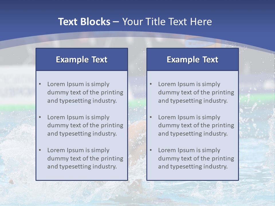 Serbia Ball Polo PowerPoint Template