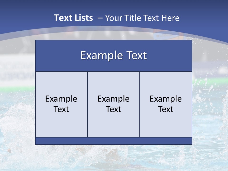 Serbia Ball Polo PowerPoint Template