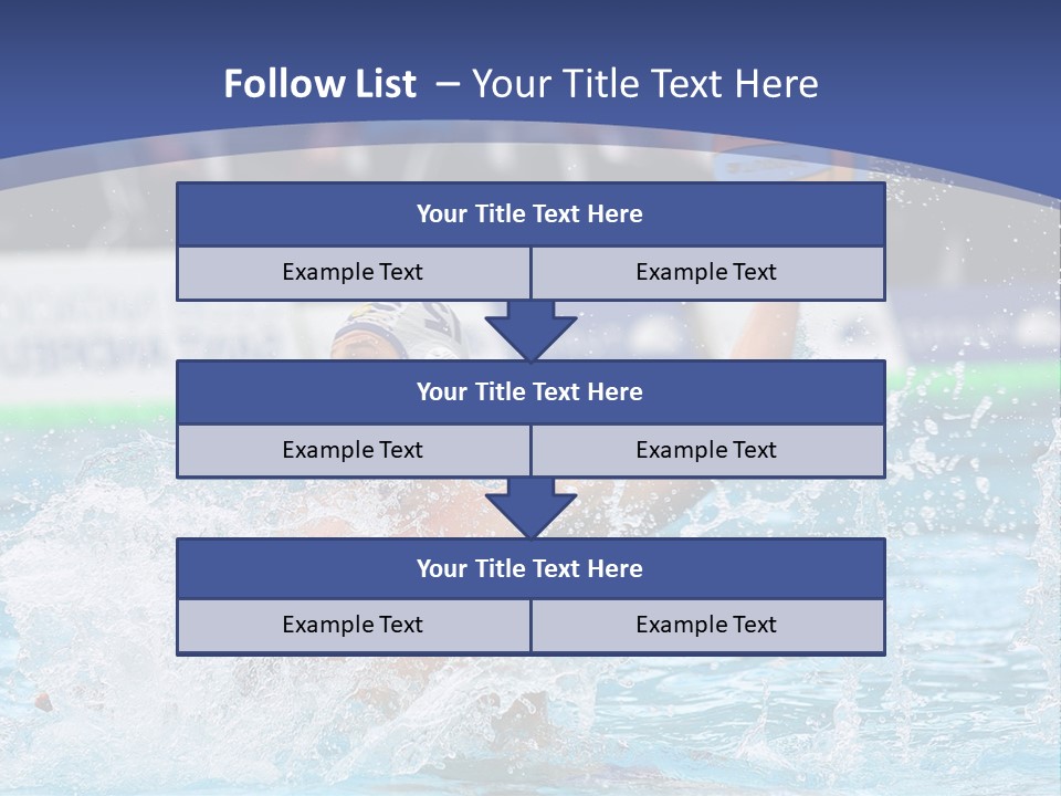 Serbia Ball Polo PowerPoint Template