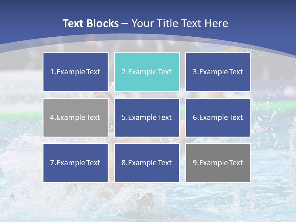 Serbia Ball Polo PowerPoint Template