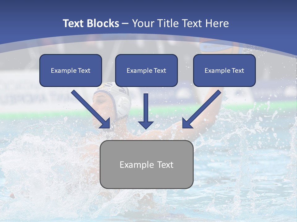 Serbia Ball Polo PowerPoint Template
