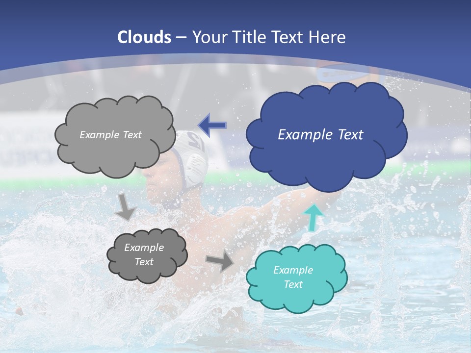 Serbia Ball Polo PowerPoint Template