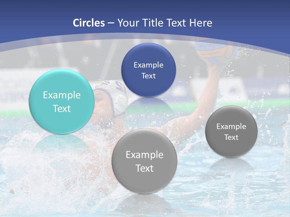 Serbia Ball Polo PowerPoint Template