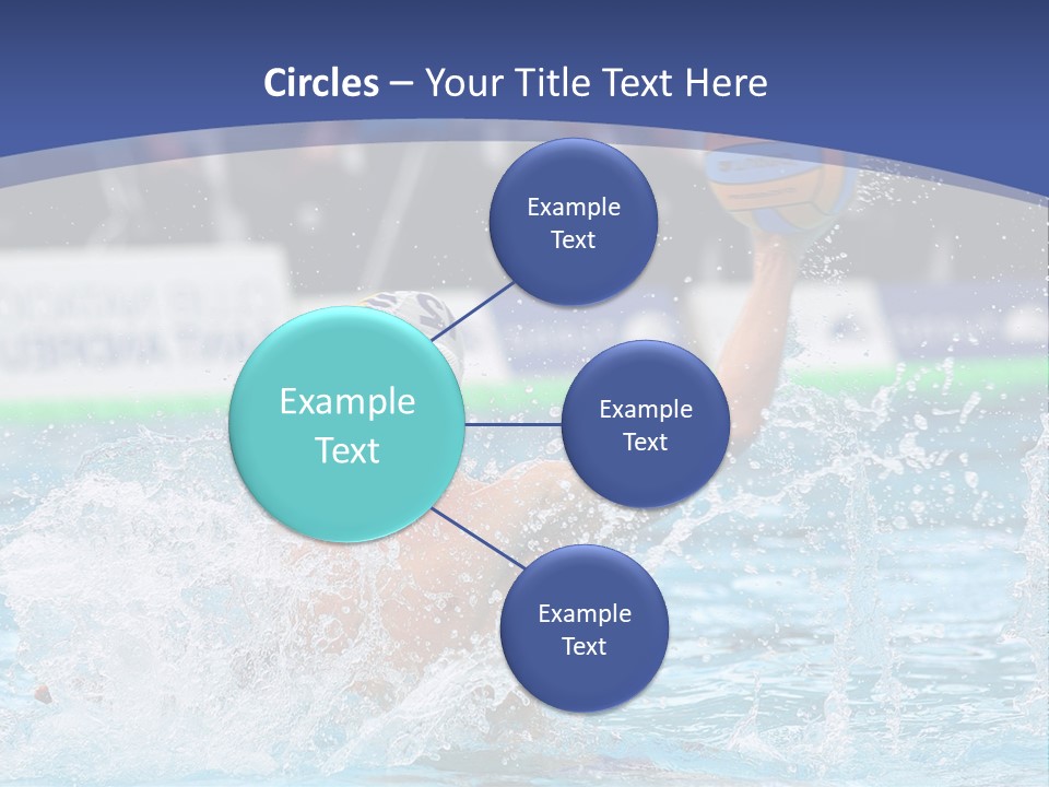 Serbia Ball Polo PowerPoint Template