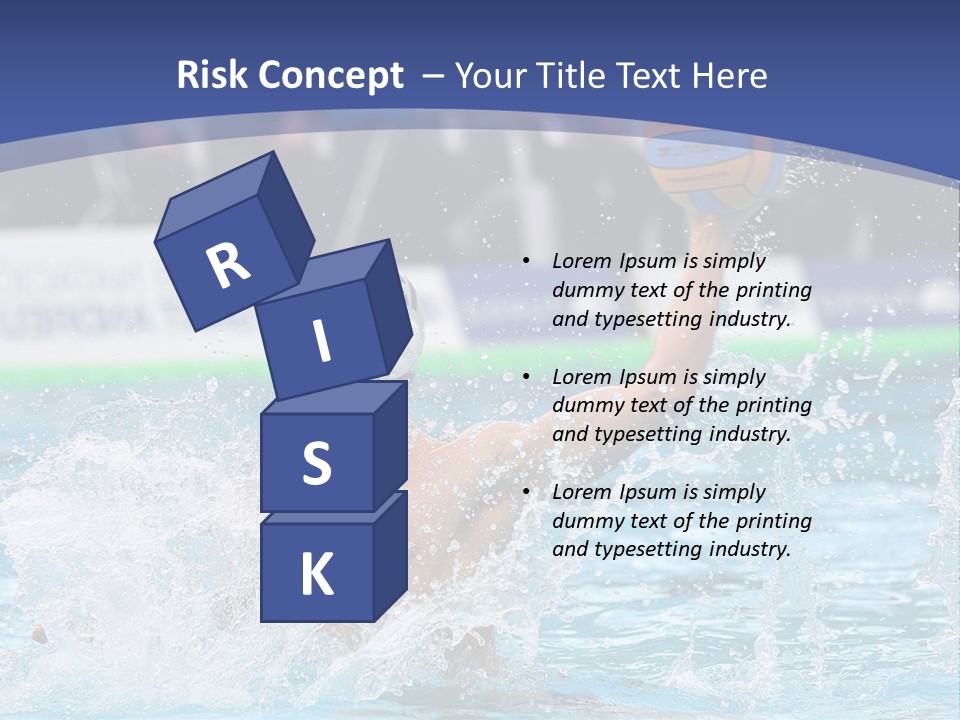 Serbia Ball Polo PowerPoint Template