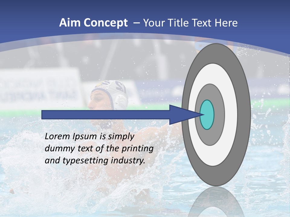 Serbia Ball Polo PowerPoint Template