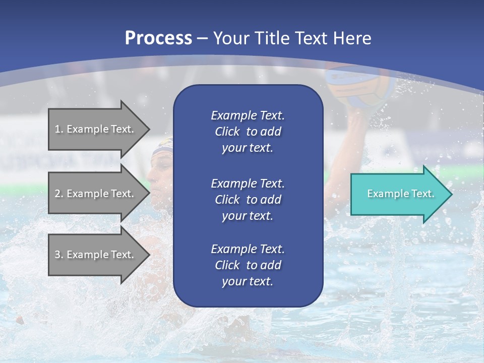Serbia Ball Polo PowerPoint Template