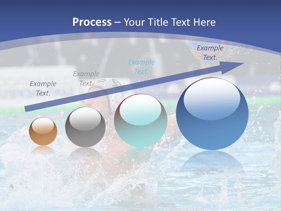 Serbia Ball Polo PowerPoint Template