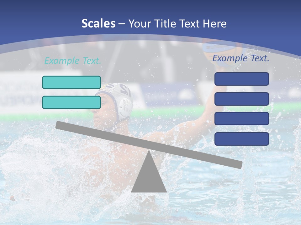 Serbia Ball Polo PowerPoint Template