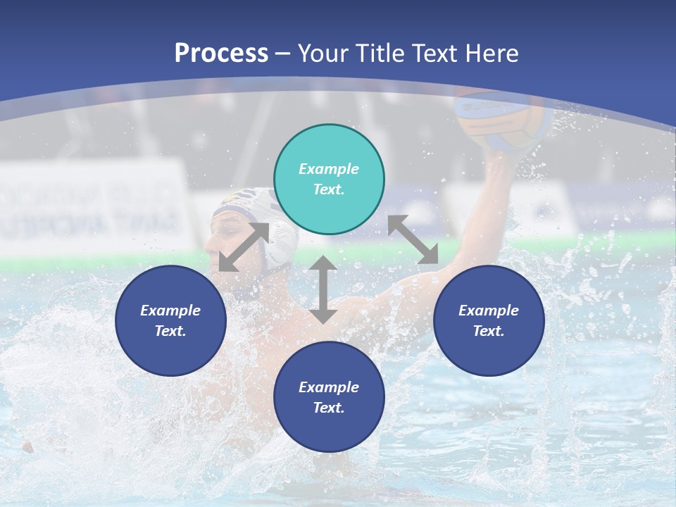 Serbia Ball Polo PowerPoint Template