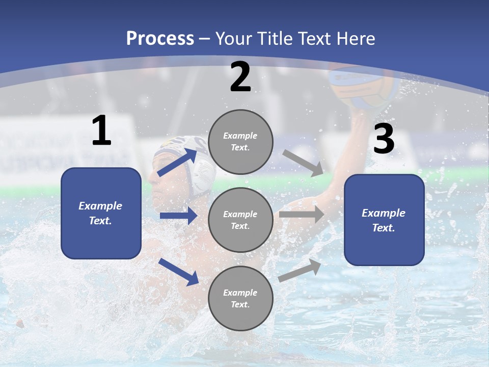 Serbia Ball Polo PowerPoint Template