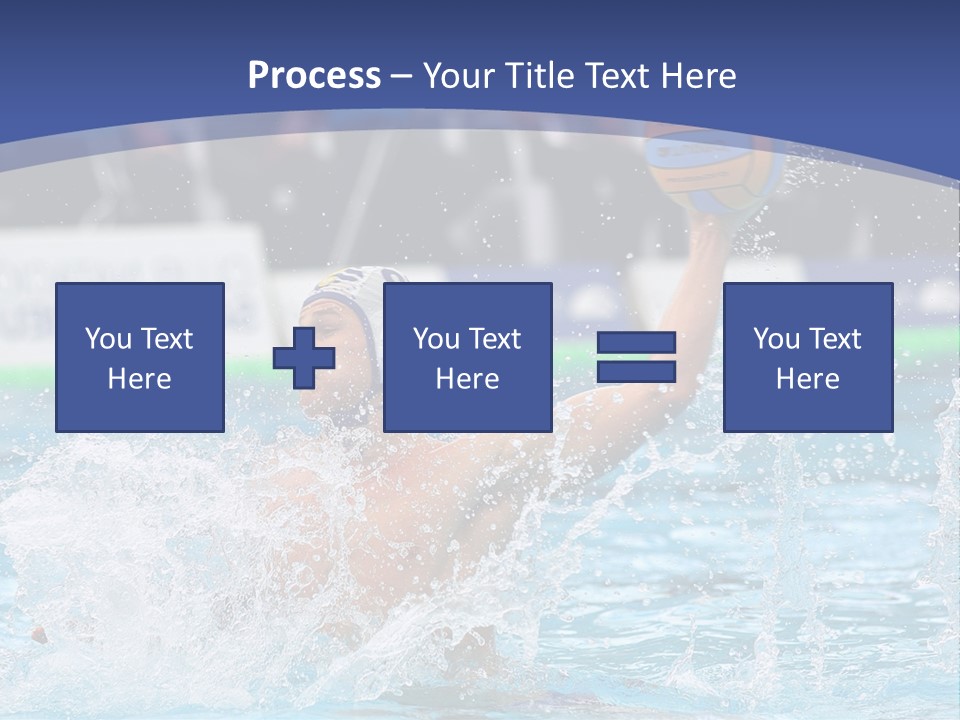 Serbia Ball Polo PowerPoint Template