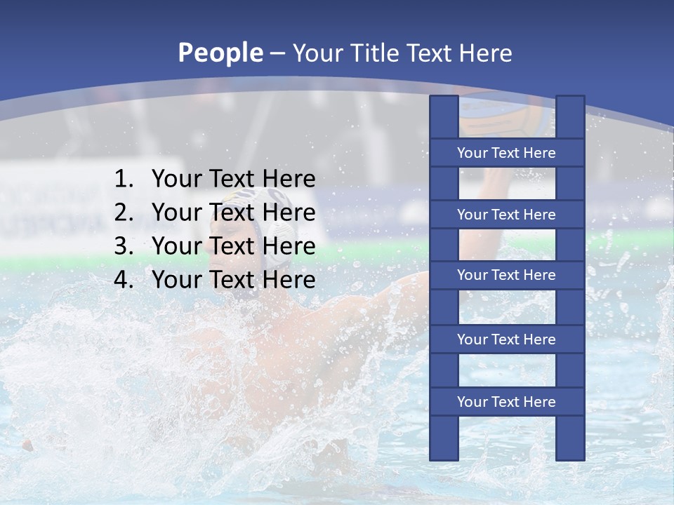 Serbia Ball Polo PowerPoint Template