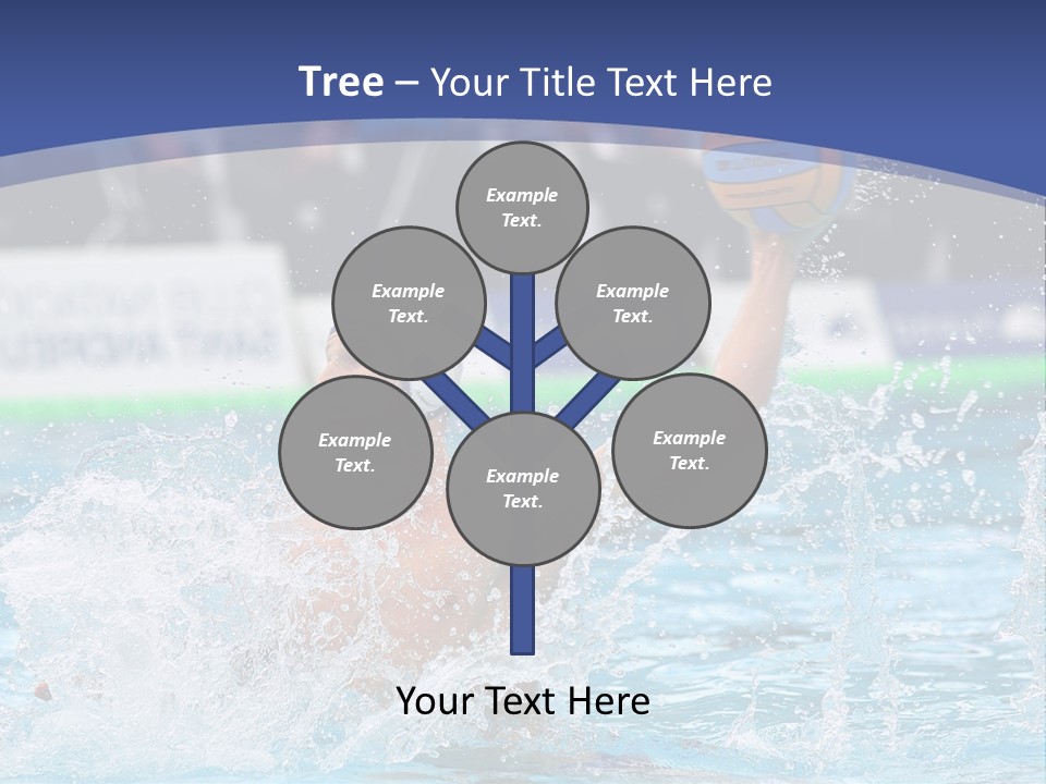 Serbia Ball Polo PowerPoint Template