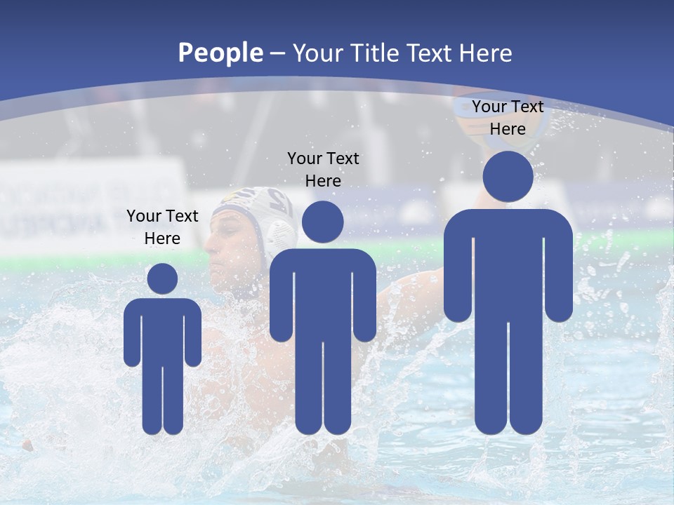 Serbia Ball Polo PowerPoint Template