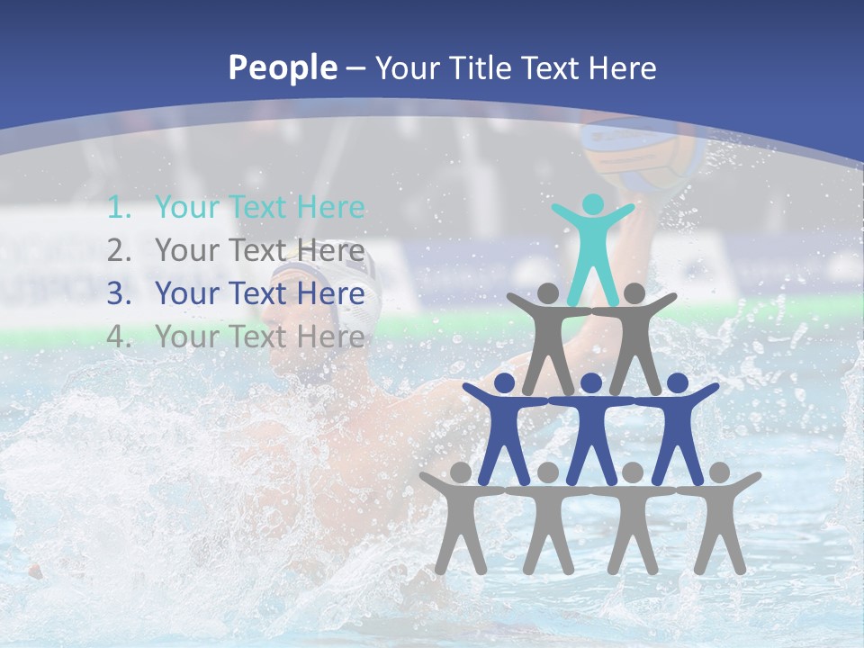 Serbia Ball Polo PowerPoint Template