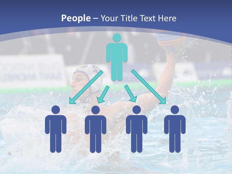 Serbia Ball Polo PowerPoint Template