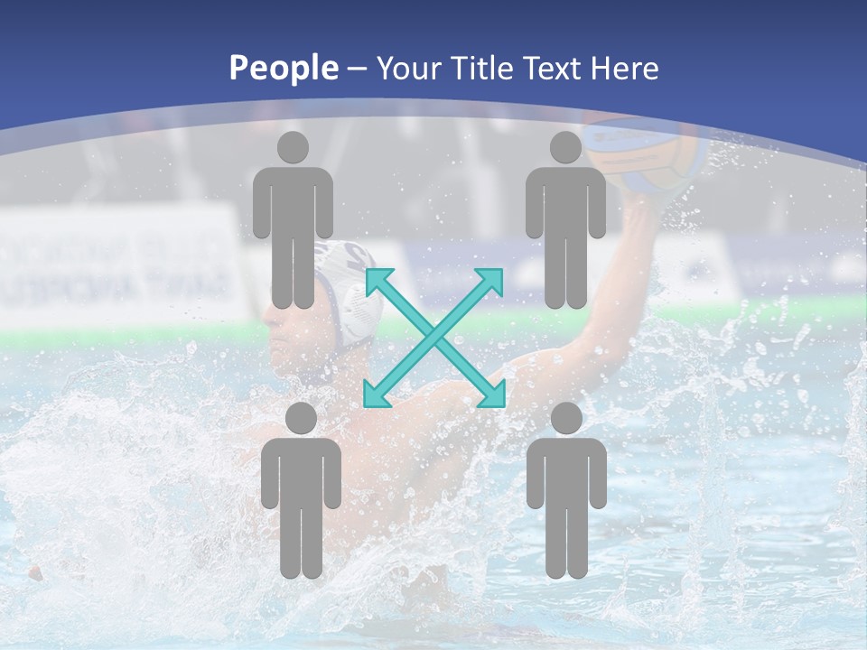 Serbia Ball Polo PowerPoint Template