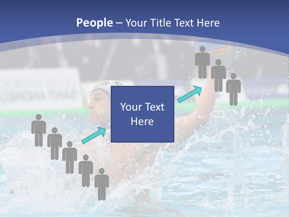 Serbia Ball Polo PowerPoint Template