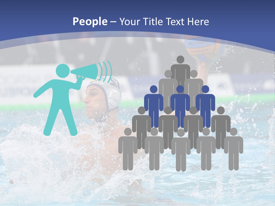 Serbia Ball Polo PowerPoint Template