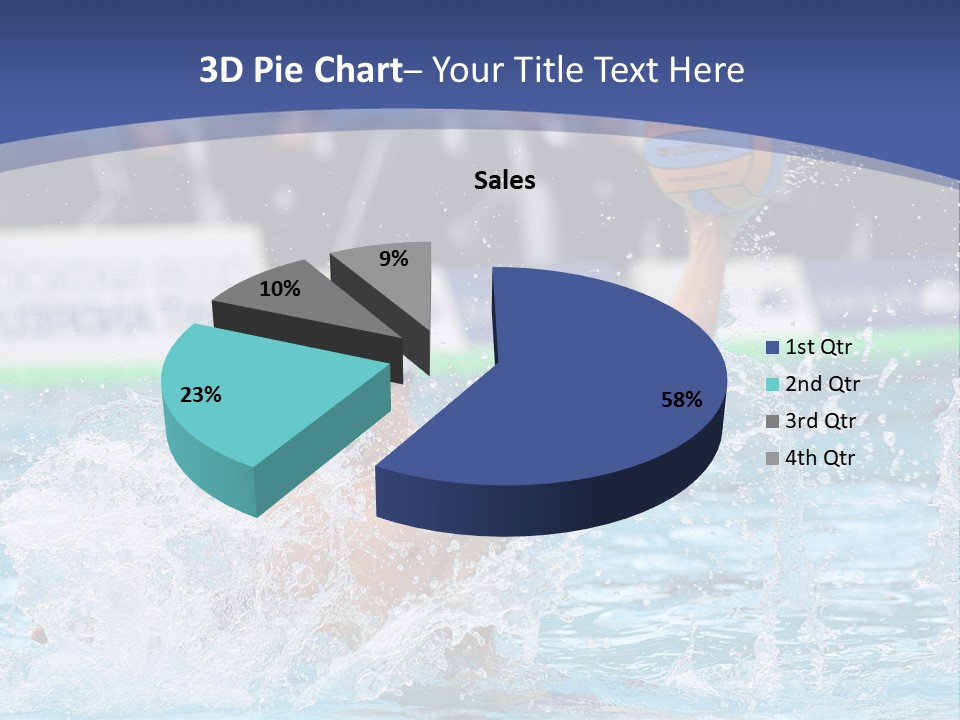 Serbia Ball Polo PowerPoint Template