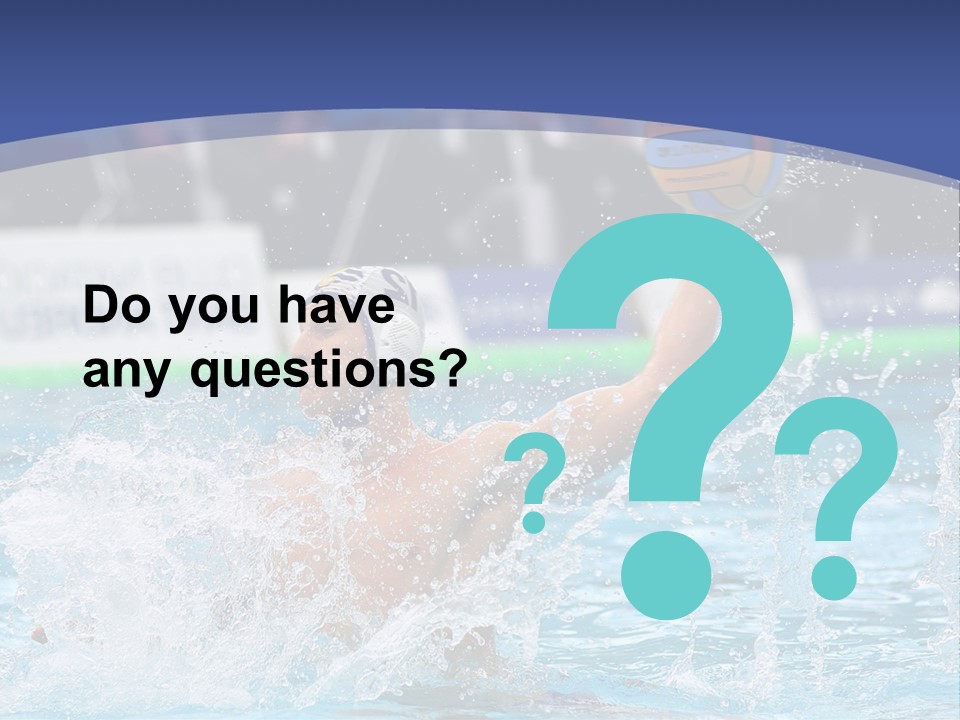 Serbia Ball Polo PowerPoint Template