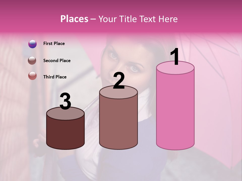 Alone Rainy Day Calm PowerPoint Template