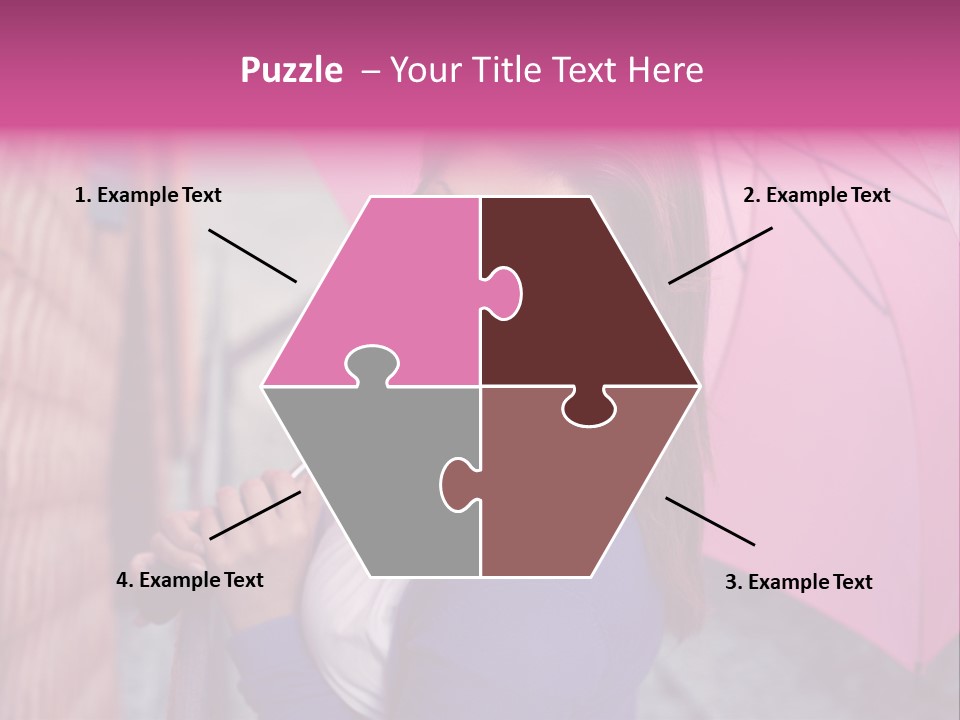 Alone Rainy Day Calm PowerPoint Template