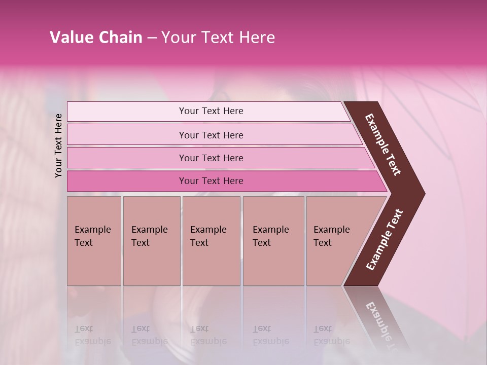 Alone Rainy Day Calm PowerPoint Template