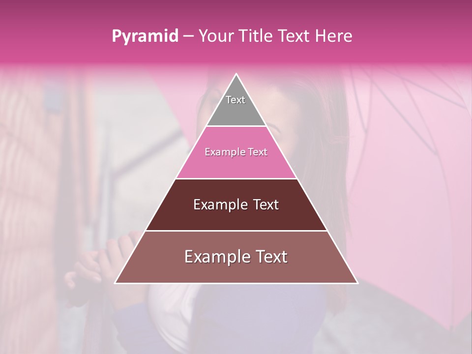 Alone Rainy Day Calm PowerPoint Template