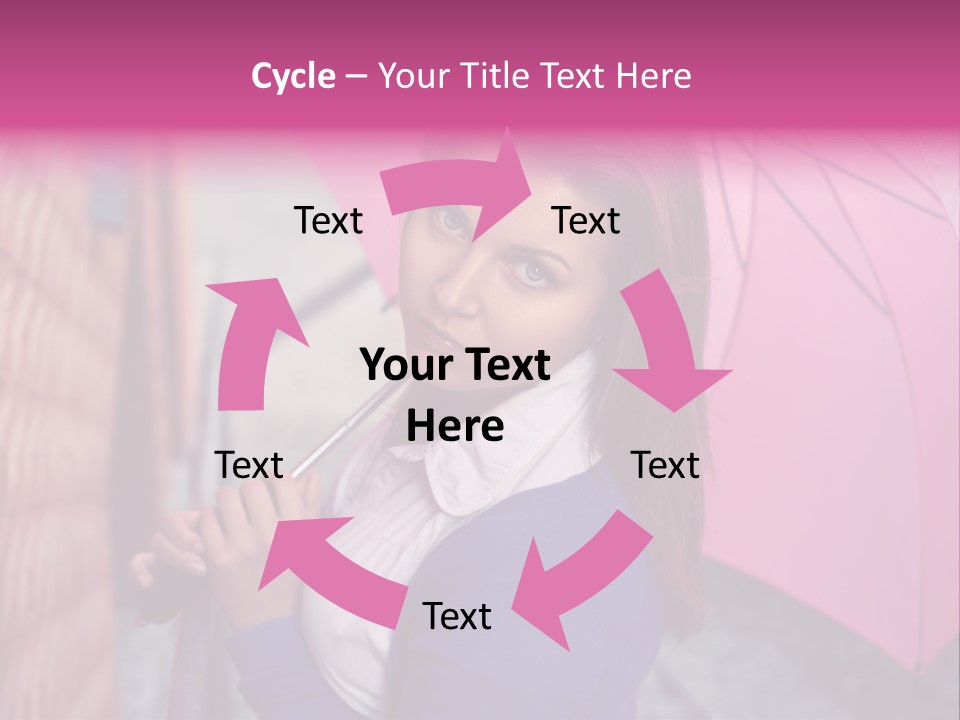 Alone Rainy Day Calm PowerPoint Template