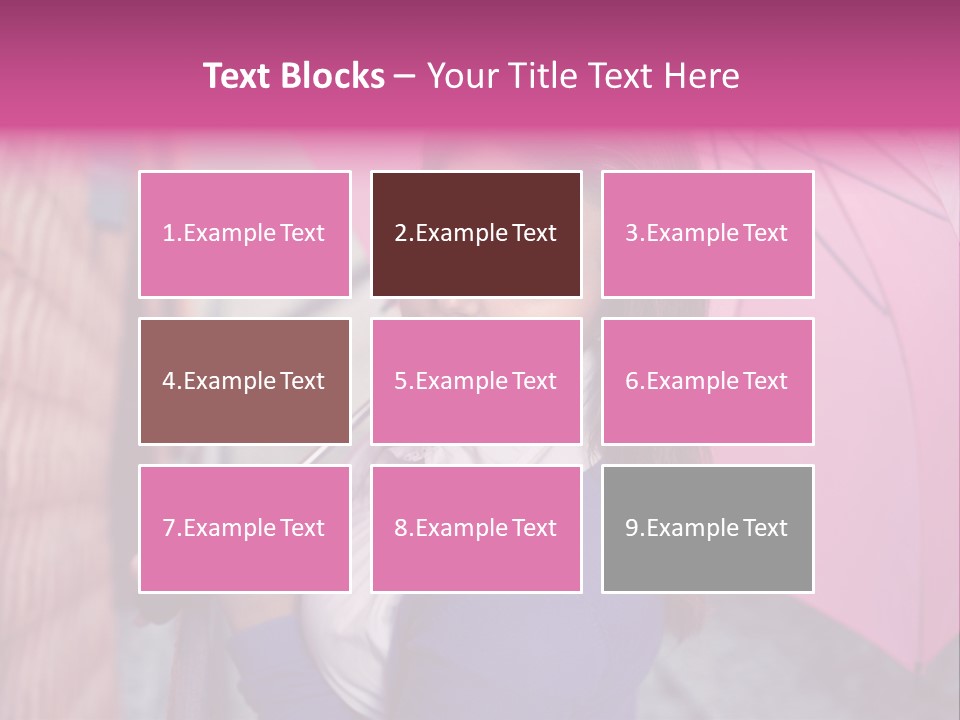 Alone Rainy Day Calm PowerPoint Template