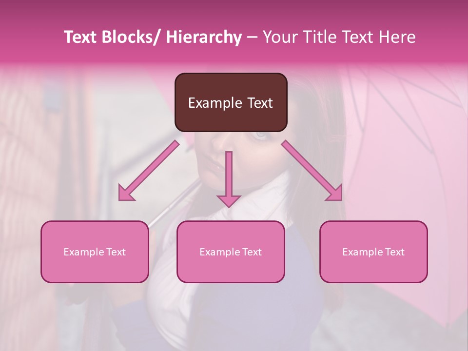 Alone Rainy Day Calm PowerPoint Template
