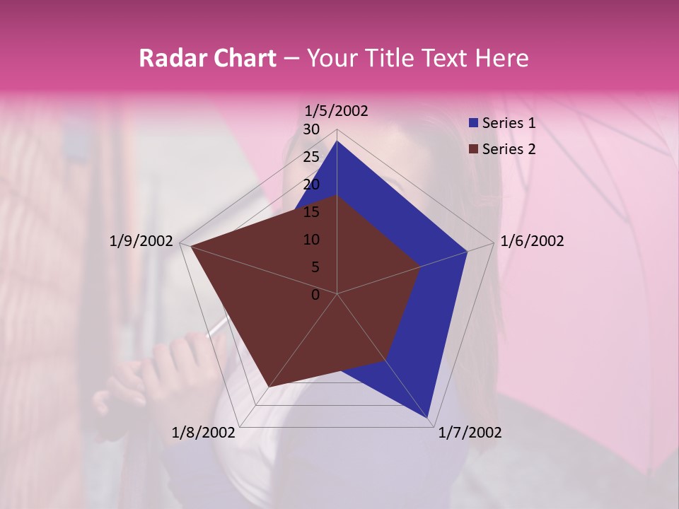 Alone Rainy Day Calm PowerPoint Template