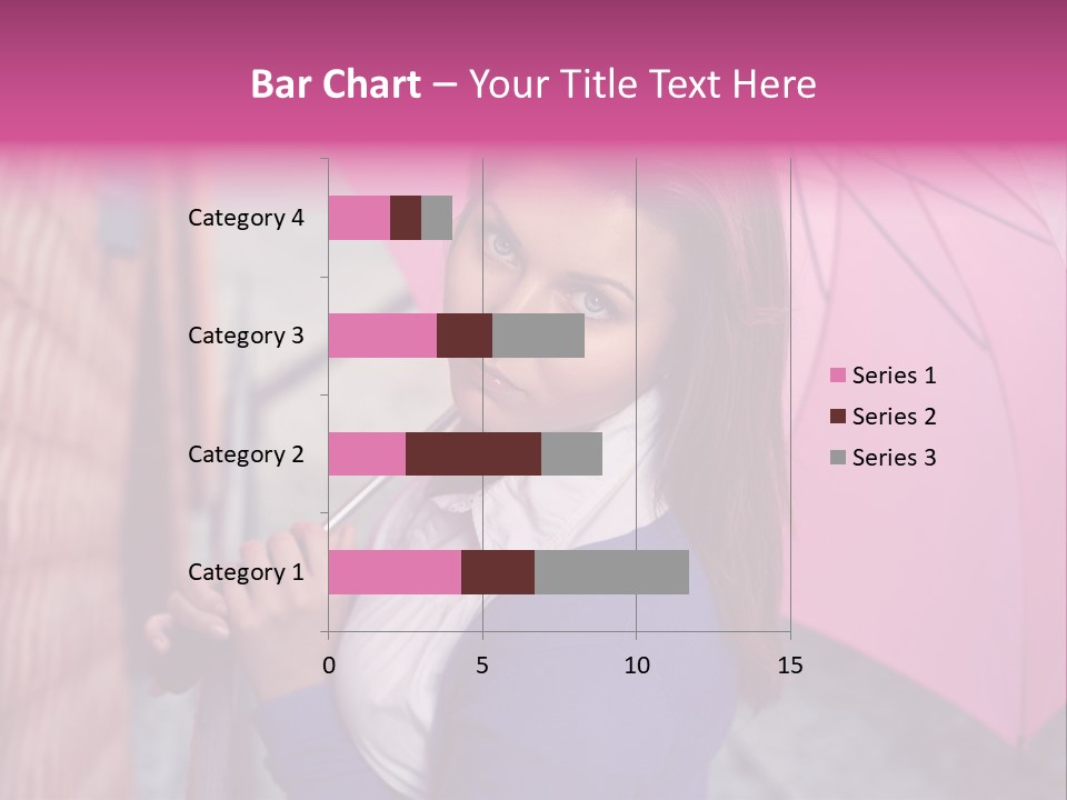 Alone Rainy Day Calm PowerPoint Template