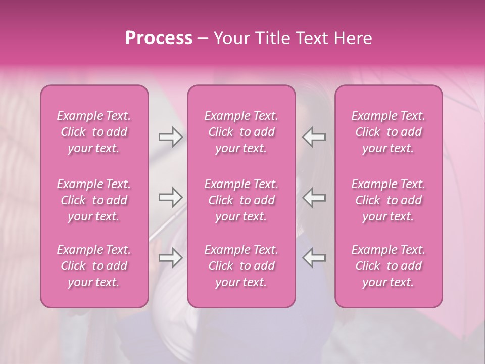 Alone Rainy Day Calm PowerPoint Template