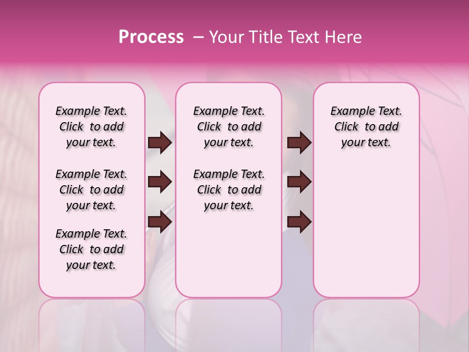 Alone Rainy Day Calm PowerPoint Template
