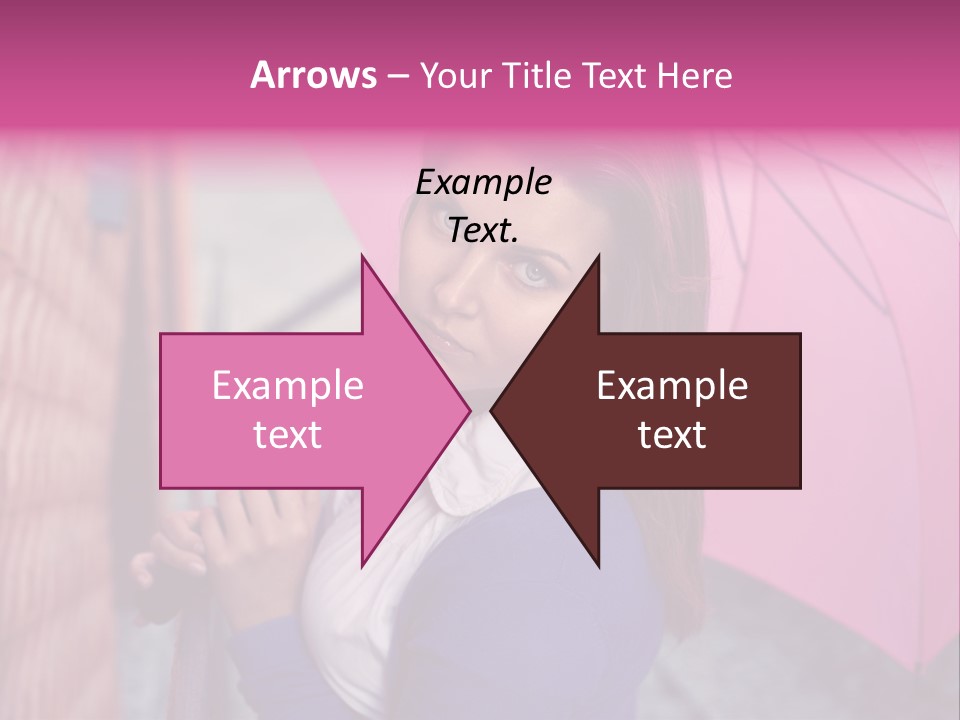 Alone Rainy Day Calm PowerPoint Template