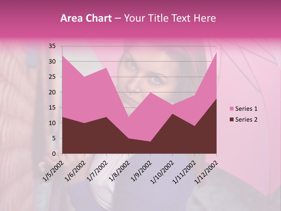 Alone Rainy Day Calm PowerPoint Template