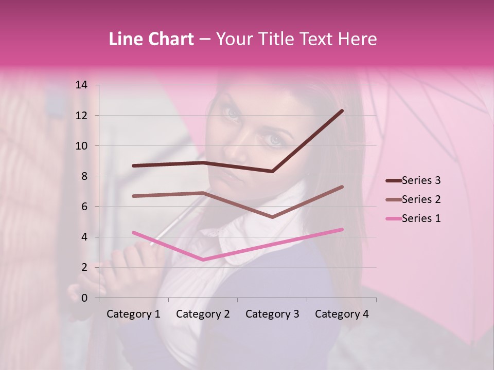 Alone Rainy Day Calm PowerPoint Template