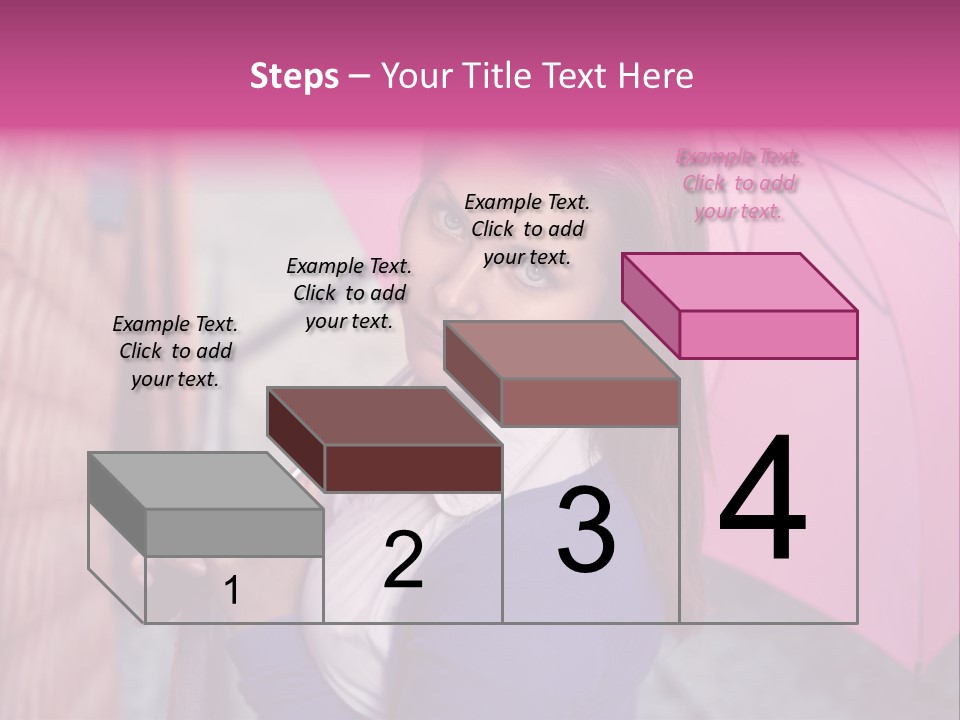 Alone Rainy Day Calm PowerPoint Template