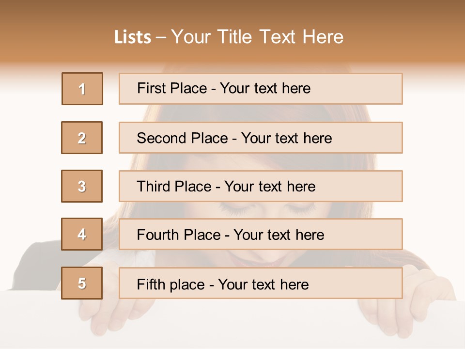 Adverti E Happy Empty PowerPoint Template