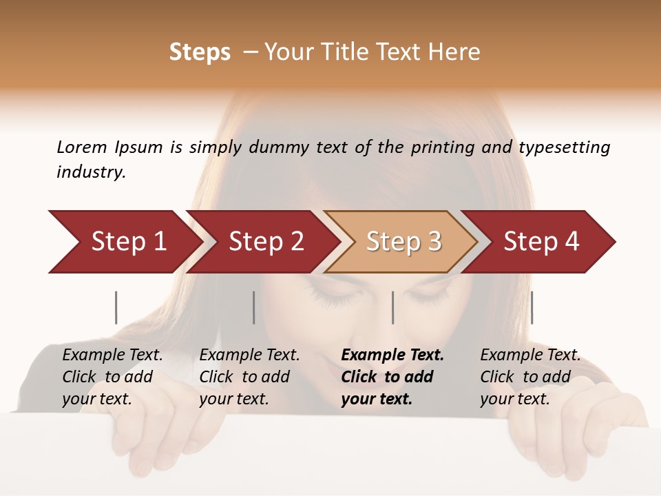 Adverti E Happy Empty PowerPoint Template