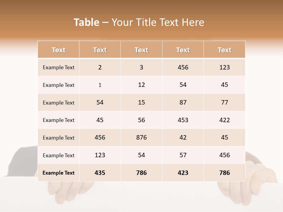 Adverti E Happy Empty PowerPoint Template