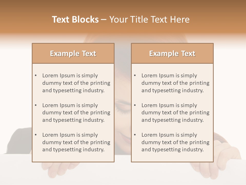 Adverti E Happy Empty PowerPoint Template