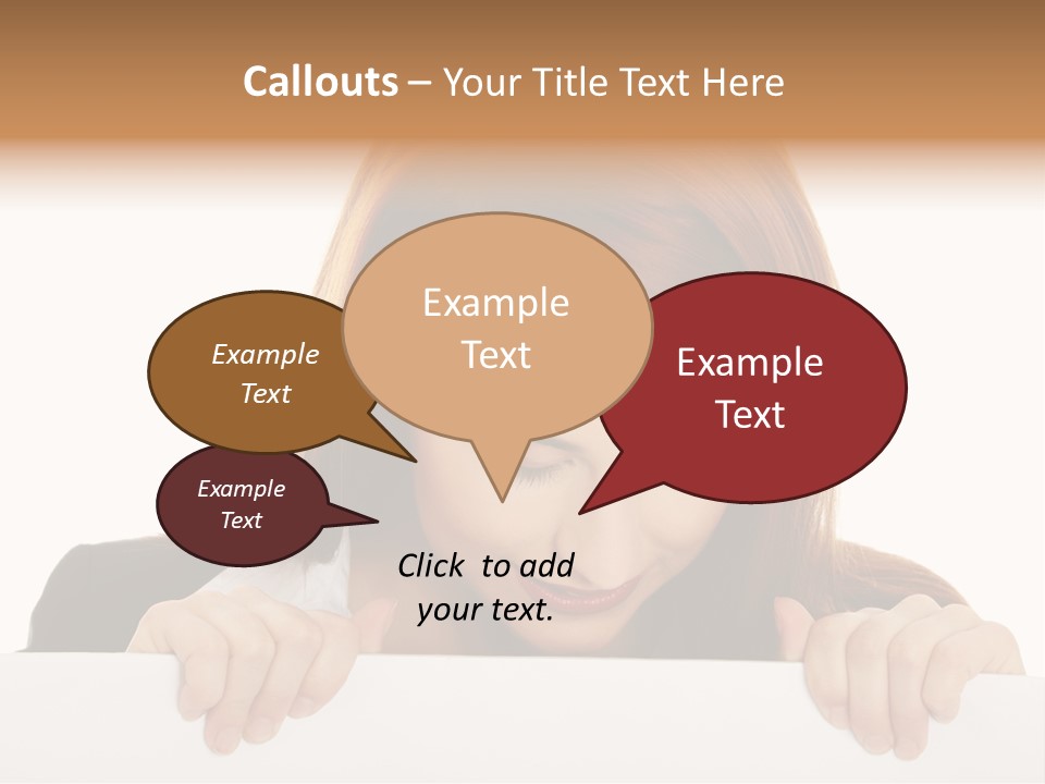 Adverti E Happy Empty PowerPoint Template