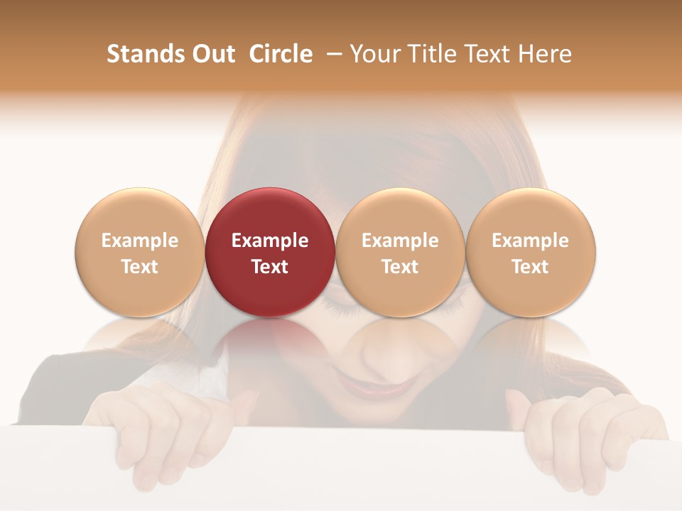 Adverti E Happy Empty PowerPoint Template