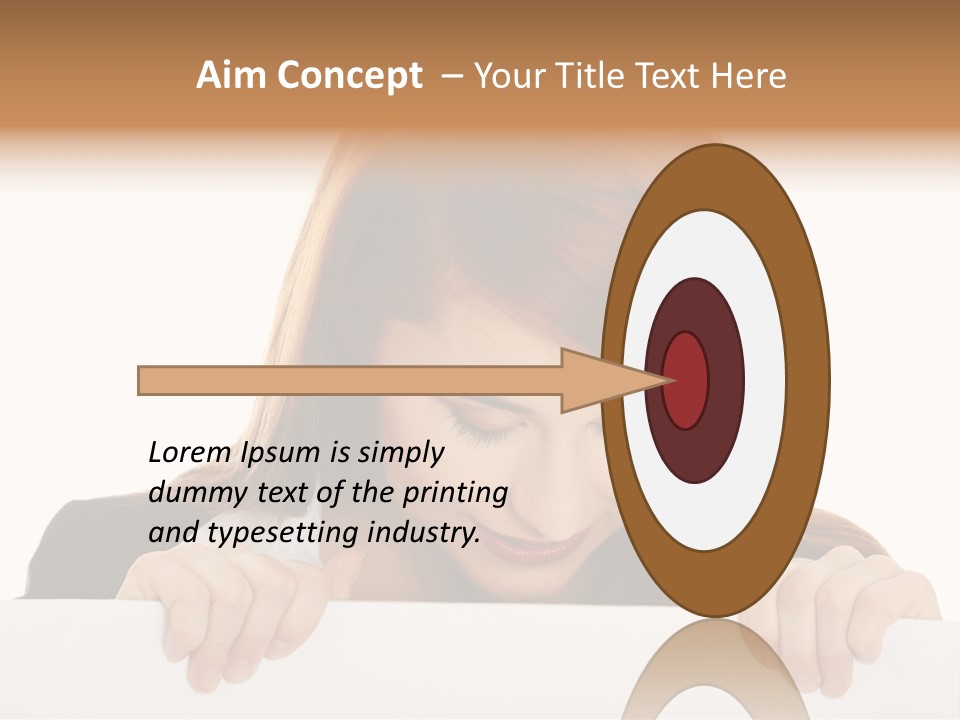 Adverti E Happy Empty PowerPoint Template