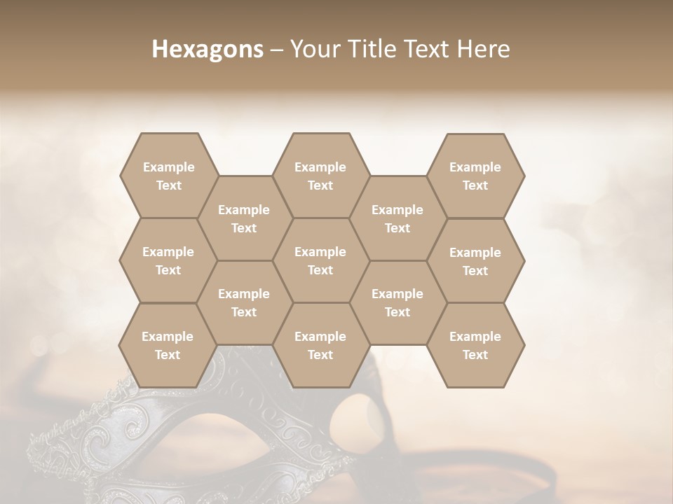 Traditional New Year's Eve Venetian PowerPoint Template