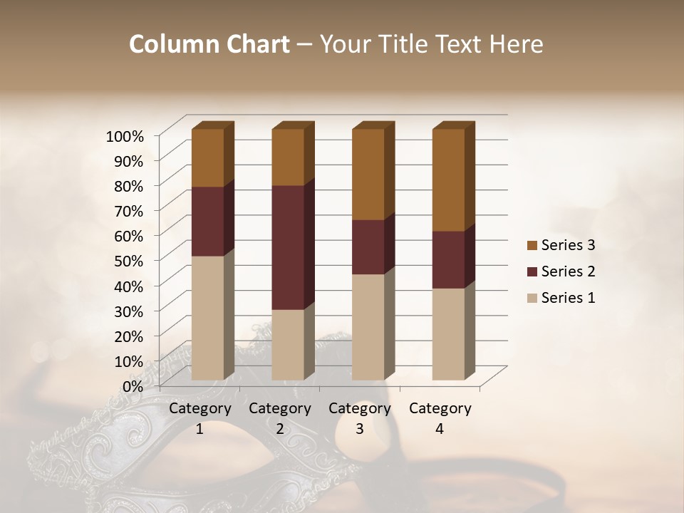 Traditional New Year's Eve Venetian PowerPoint Template